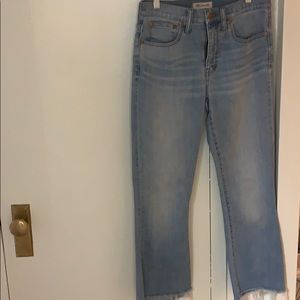 Madewell cali demi boot jeans